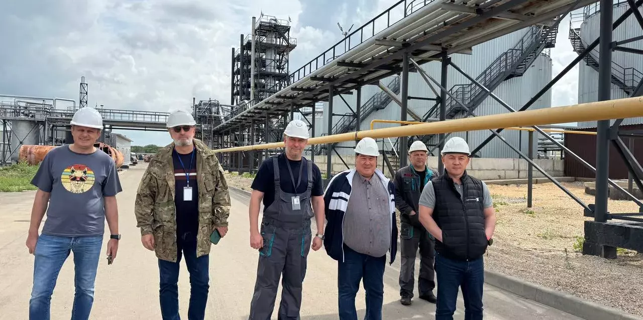 НСПЗ встретили делегацию ERG из Казахстана